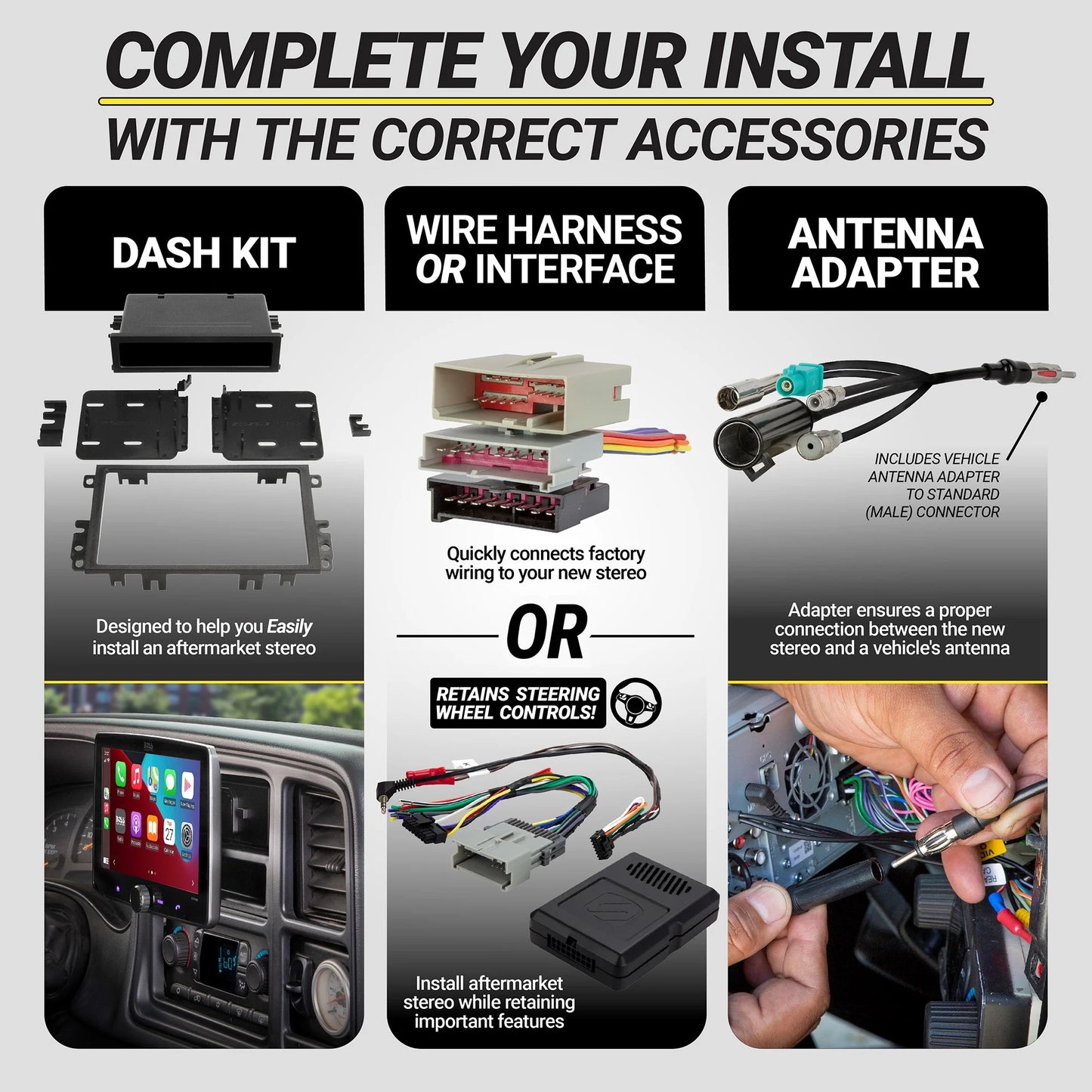 AVH-120BT Double Din 6.2" Touchscreen Bluetooth Car Stereo, Android Compatible (New)