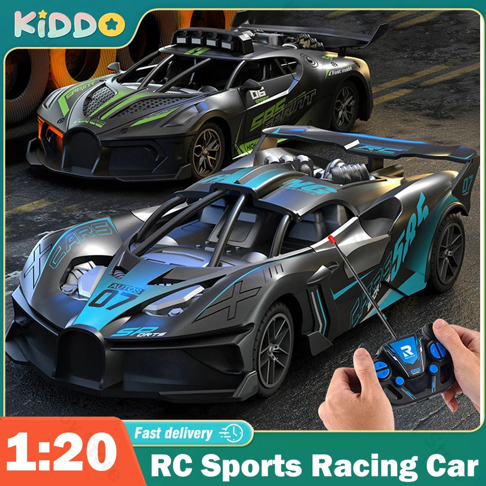 Super RC Sports Car High Speed Remote Control Mini Scale Model Vehicle Electric Drift Racing Car Gift for Kids Back to School