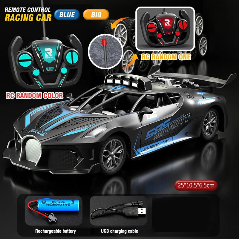 Super RC Sports Car High Speed Remote Control Mini Scale Model Vehicle Electric Drift Racing Car Gift for Kids Back to School