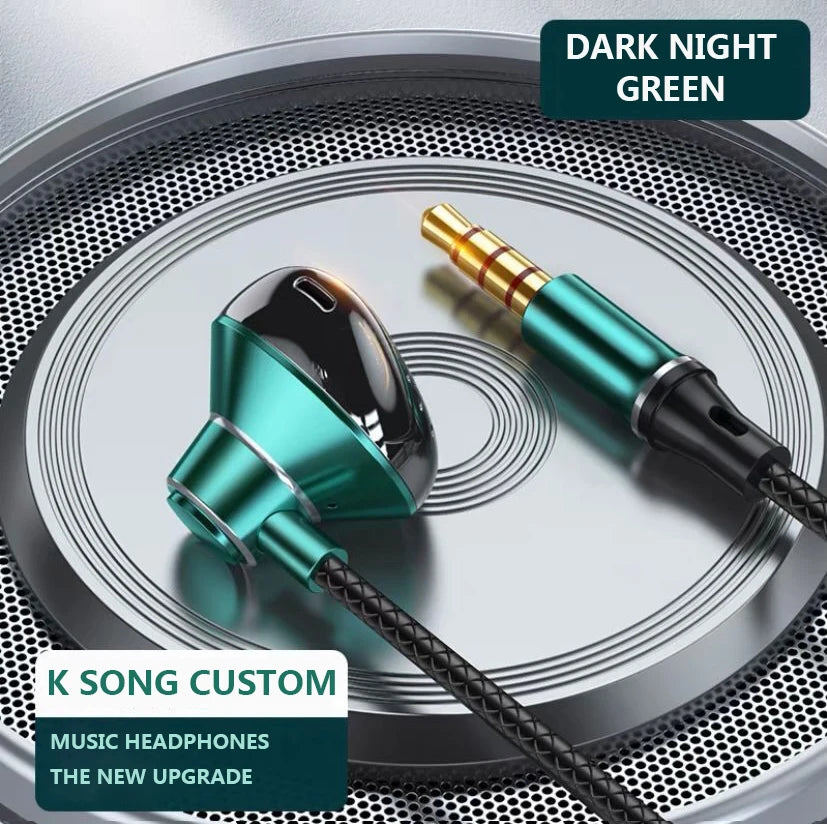 #Type C Headphones Hifi Bass Stereo Volume Control Headset with HD Mic 3.5Mm Wired Earbuds for Iphone15/Samsung Galaxy Earphones