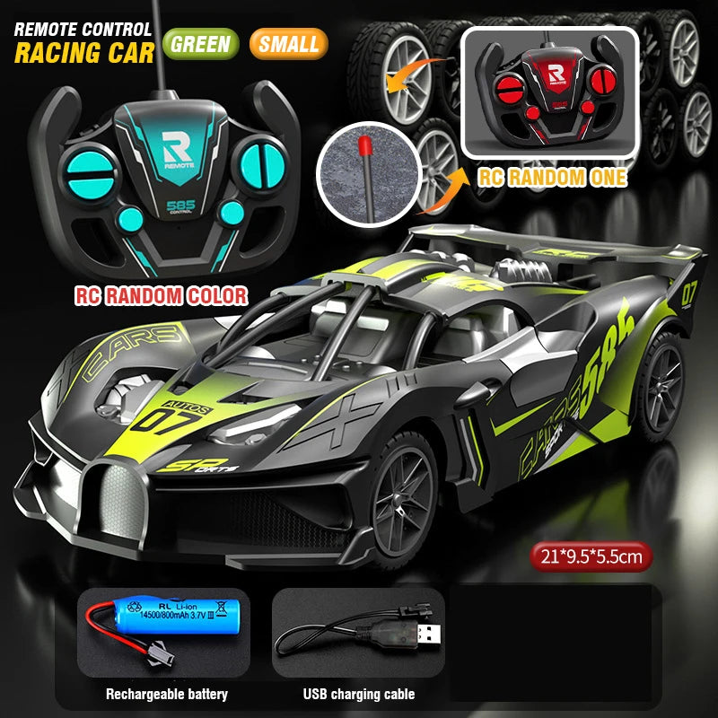 Super RC Sports Car High Speed Remote Control Mini Scale Model Vehicle Electric Drift Racing Car Gift for Kids Back to School