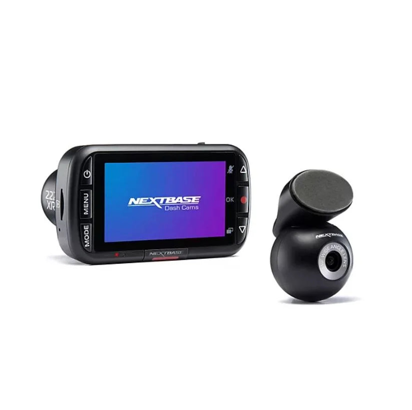 222XRWC 1080P Dash Cam + Rear Cam HD in Car Camera Bundle with Polarizing Filter, 32GB SD Card and Carry Case