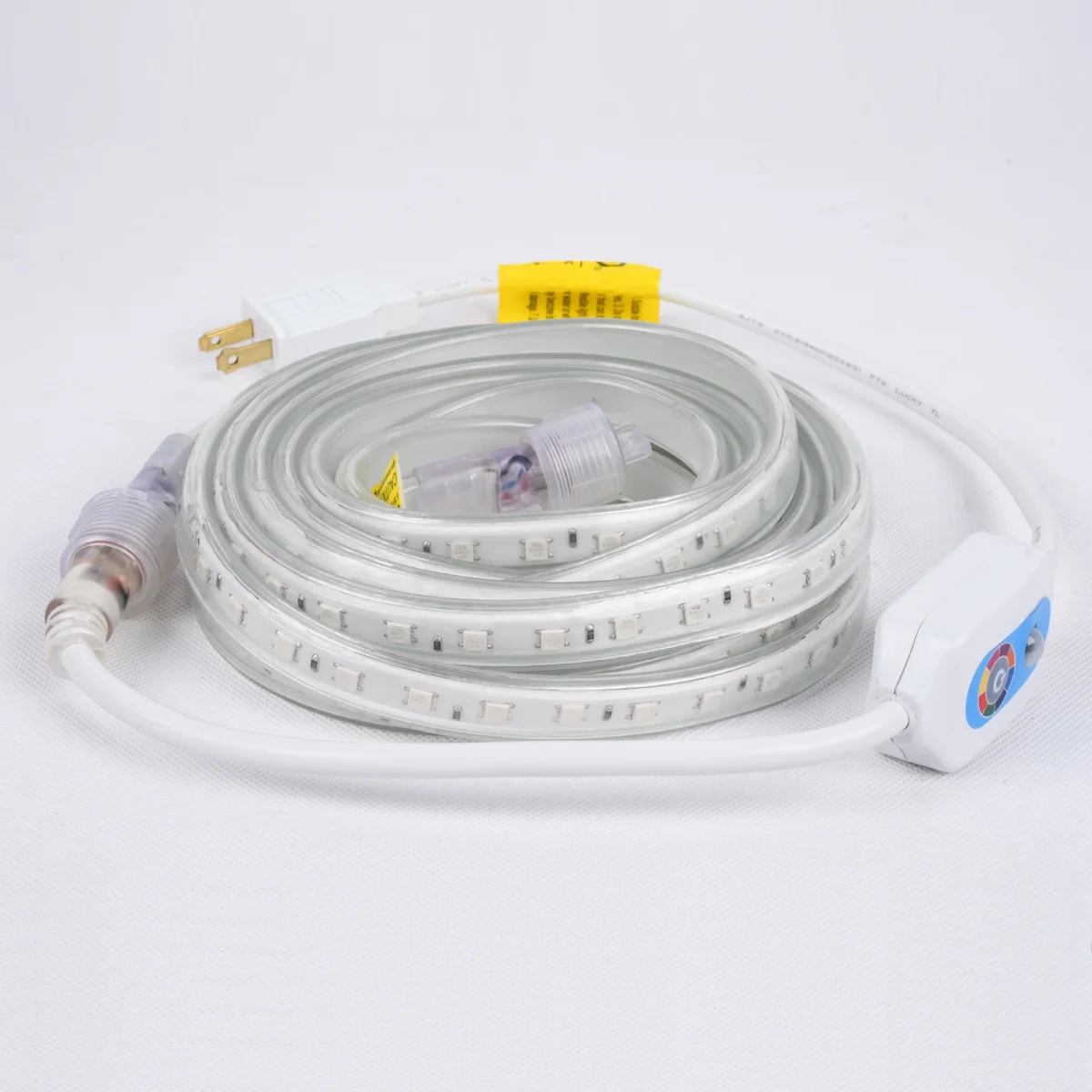 120 Volts Multicolor LED Strip Lights with Remote Control for RV Vehicle