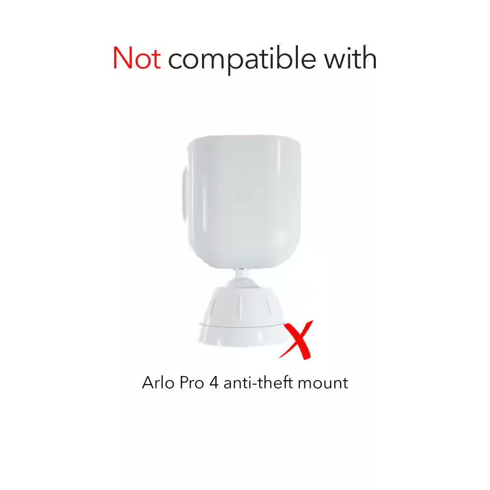 Universal Gutter Mount for Wyze, Blink, Ring, Arlo, Eufy Camera (Black) - Mount Your Security Cam and Solar Panel