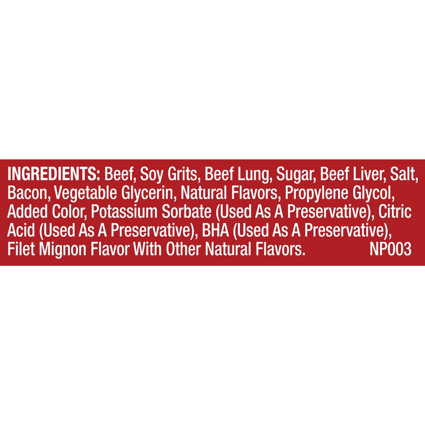 (4 Pack) Pup Peroni Filet Mignon & Bacon Flavor Dog Treats, 5.6Oz Bag