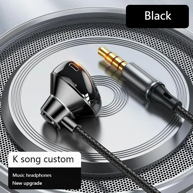 #Type C Headphones Hifi Bass Stereo Volume Control Headset with HD Mic 3.5Mm Wired Earbuds for Iphone15/Samsung Galaxy Earphones