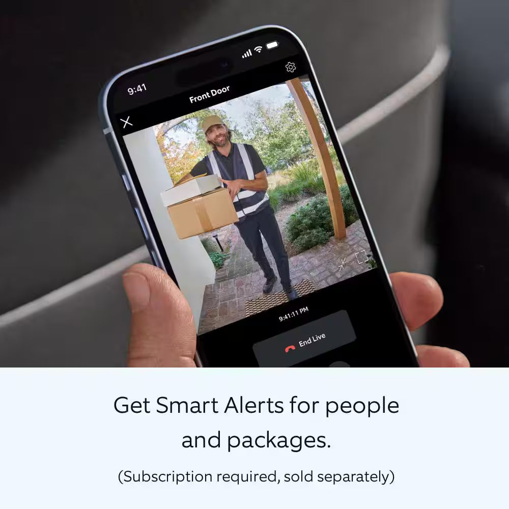 Starter Set with Battery Doorbell and Indoor Cam