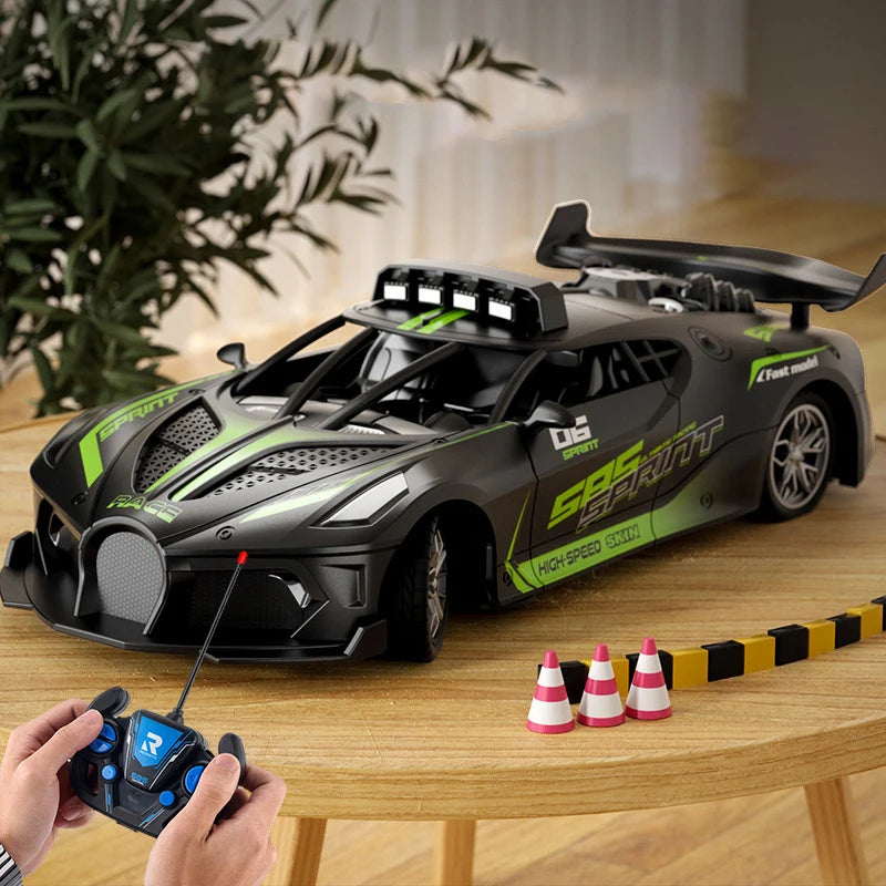 Super RC Sports Car High Speed Remote Control Mini Scale Model Vehicle Electric Drift Racing Car Gift for Kids Back to School