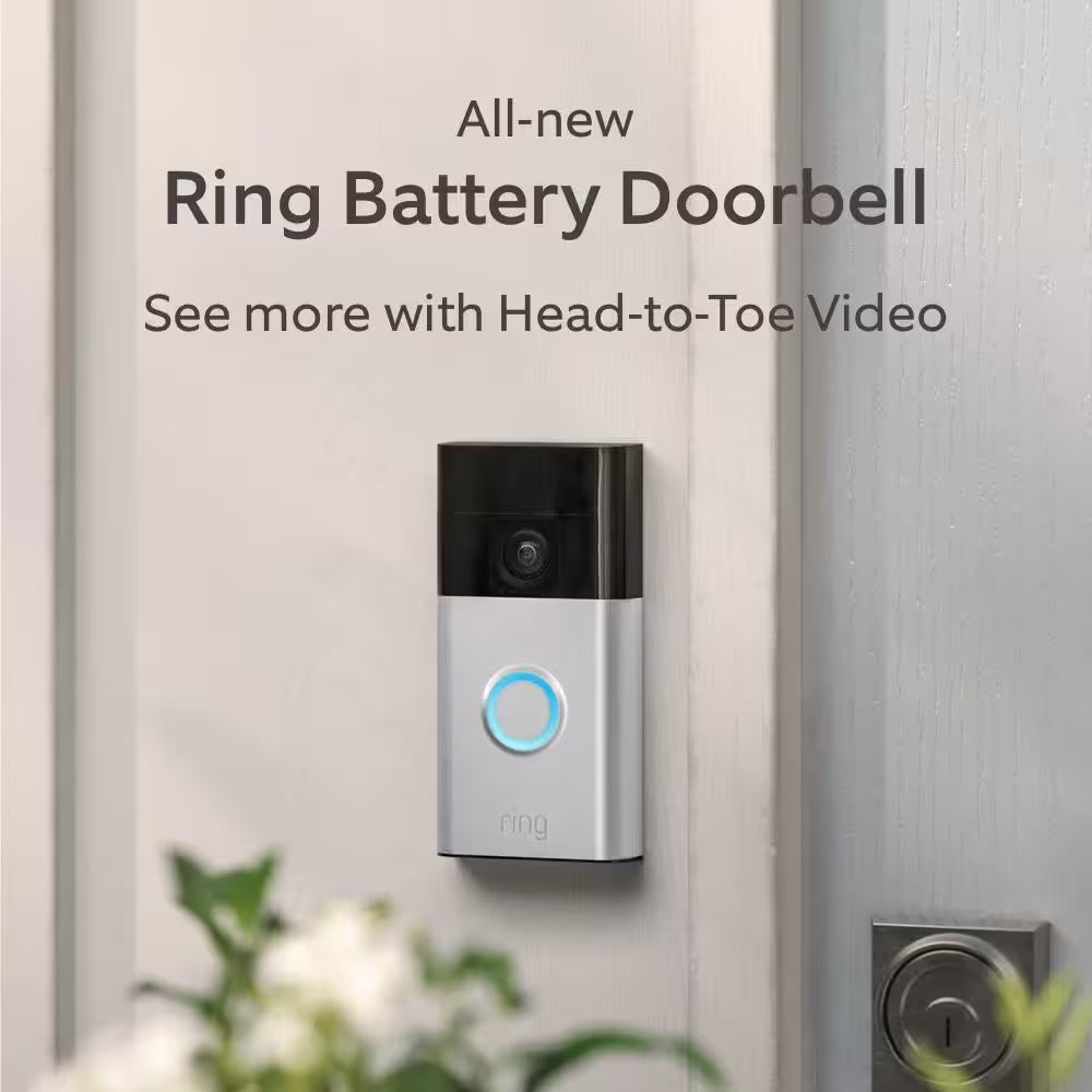 Starter Set with Battery Doorbell and Indoor Cam