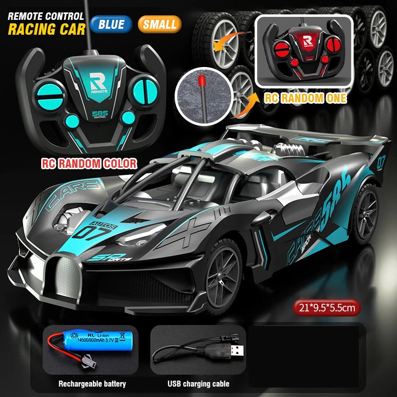 Super RC Sports Car High Speed Remote Control Mini Scale Model Vehicle Electric Drift Racing Car Gift for Kids Back to School