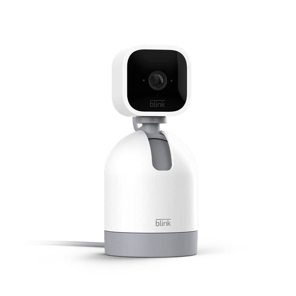 2022 Blink Mini 1 - Pan-Tilt Mount Rotating Indoor Plug-In Security Cam