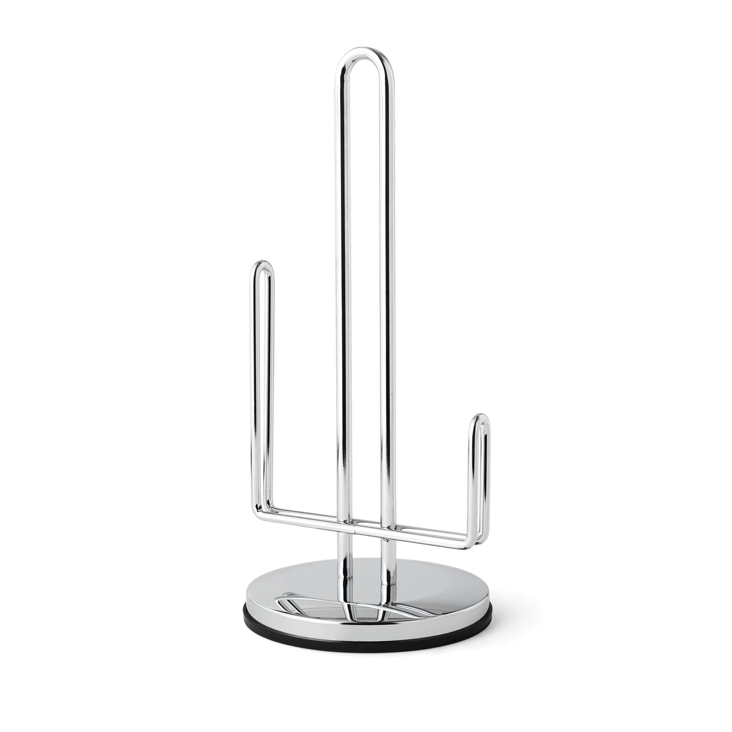 (2 Pack) Paper Towel Holder with Non-Slip Base, 13.7 Inch, Chrome