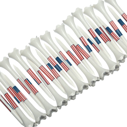 Pride Performance Golf Tees, Plastic Flag Golf Tee, 2.75, 25 Count