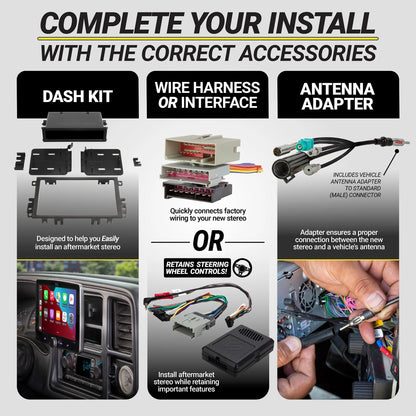 AVH-120BT Double Din 6.2" Touchscreen Bluetooth Car Stereo, Android Compatible (New)