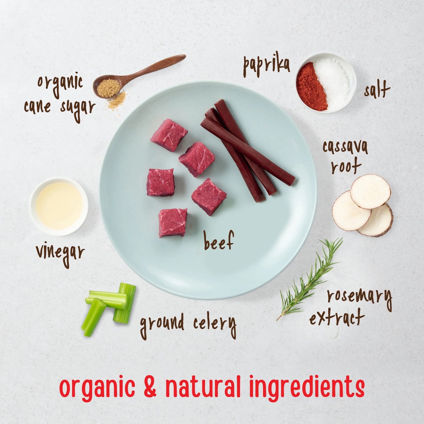 Natural Essentials Beef Sticks Dog Treats, 22Oz