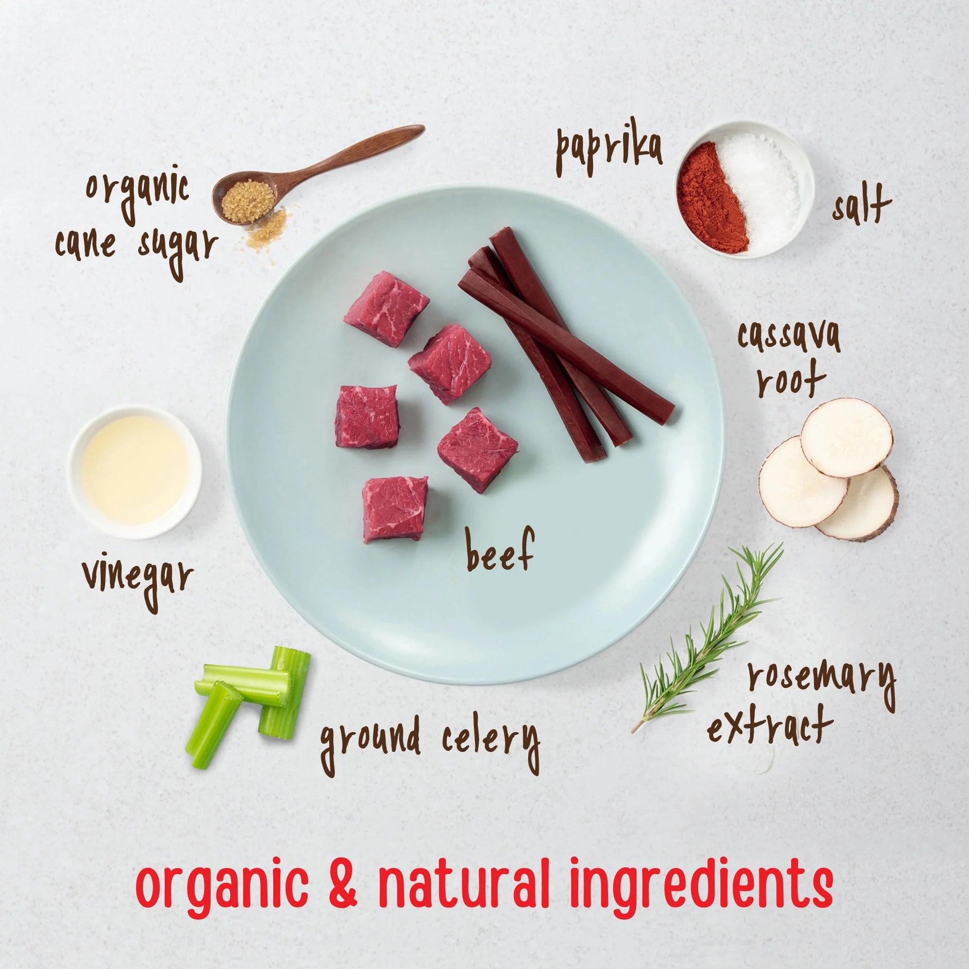 Natural Essentials Beef Sticks Dog Treats, 22Oz