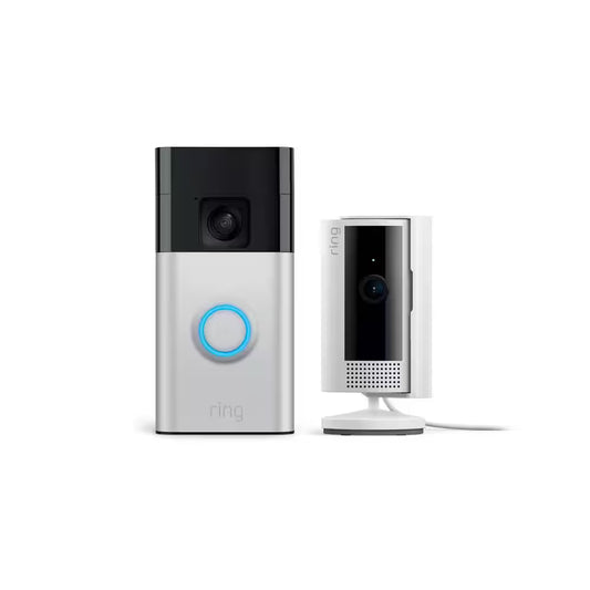 Starter Set with Battery Doorbell and Indoor Cam