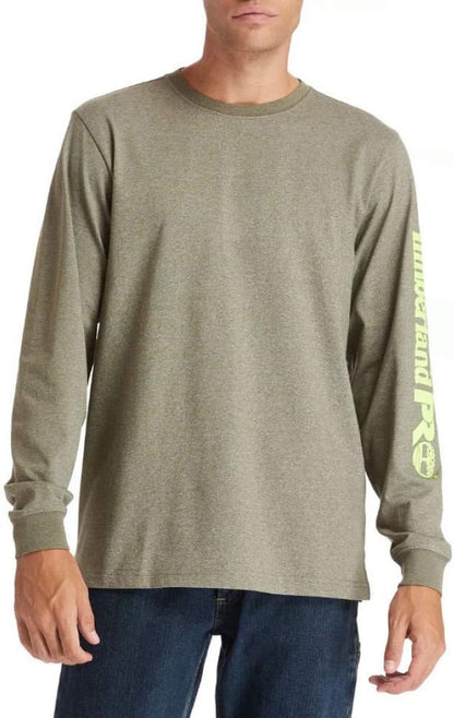 Men'S A1HRV Base Plate Long Sleeve T-Shirt with Logo