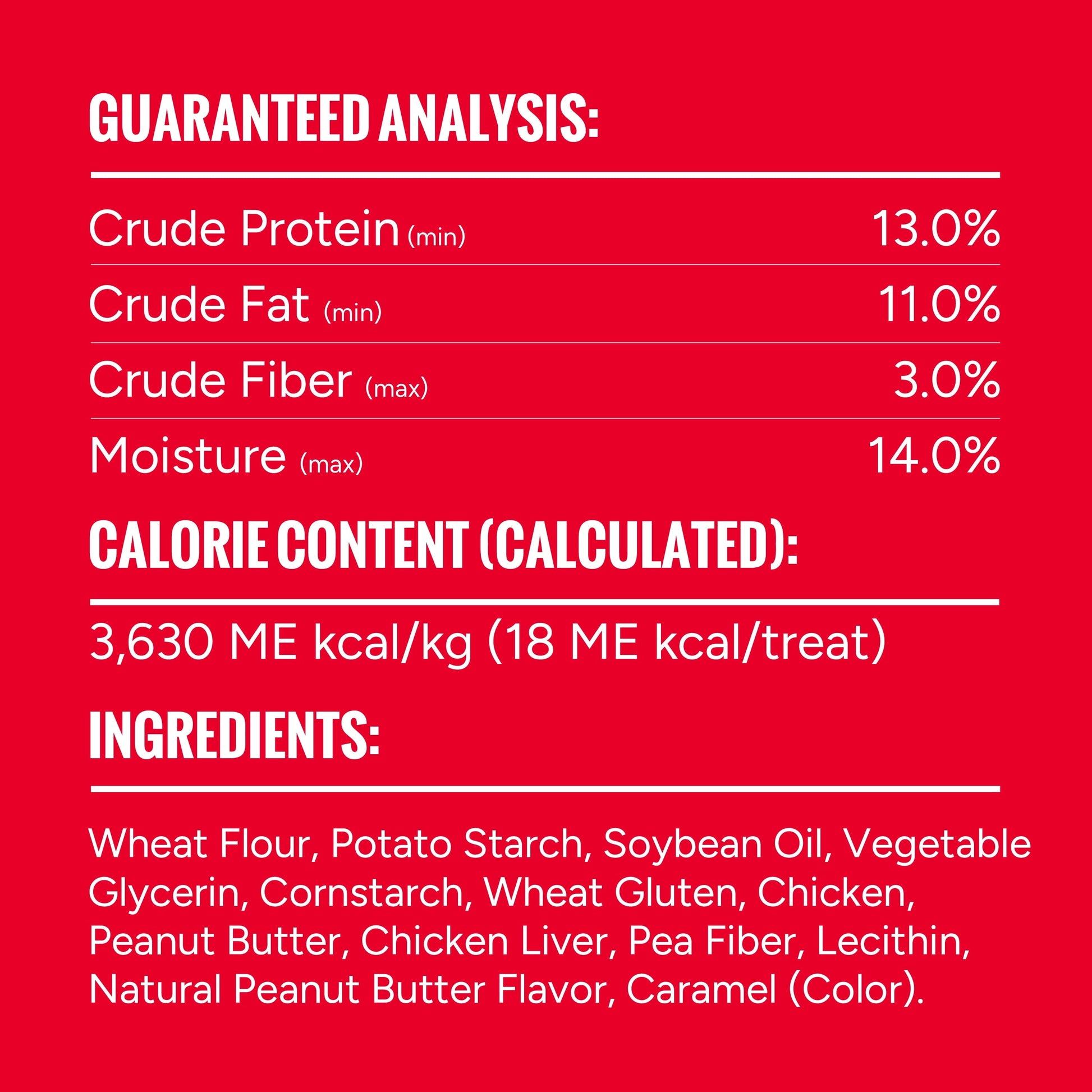 Good ‘N’ Tasty Triple Flavor Stacks, Treats for All Dogs with Chicken and Peanut Butter, 3.5 Oz