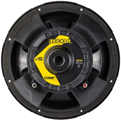 (2 Pack) New  43C124 Classic 12" Comp 4 Ohm SVC Subwoofer