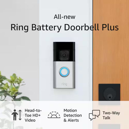 Essential Kit with Battery Doorbell plus and Indoor Cam