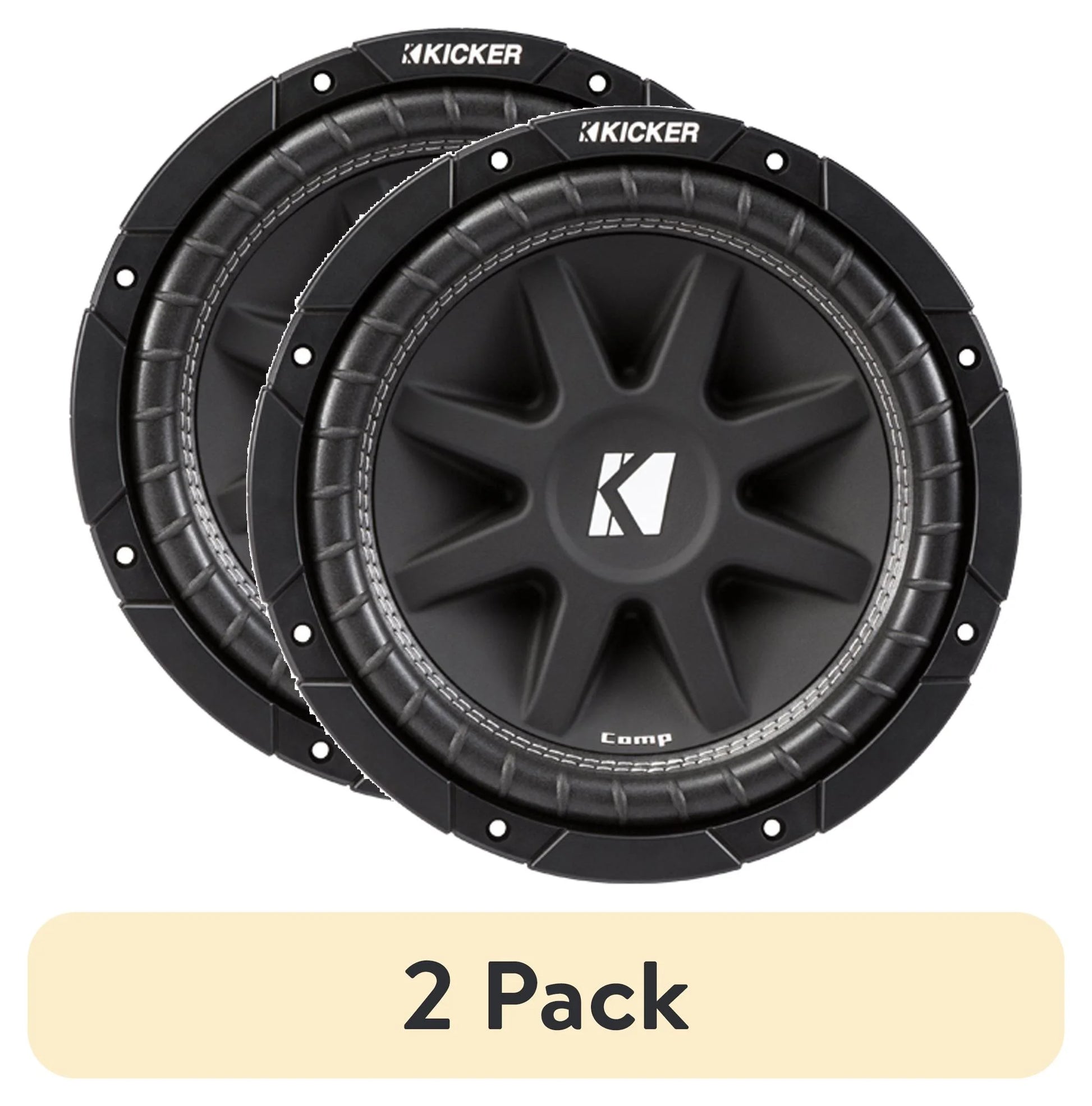(2 Pack) New  43C124 Classic 12" Comp 4 Ohm SVC Subwoofer