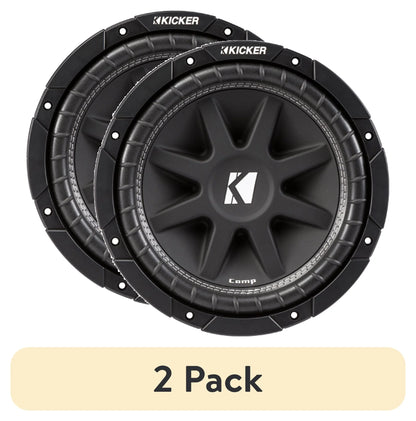 (2 Pack) New  43C124 Classic 12" Comp 4 Ohm SVC Subwoofer