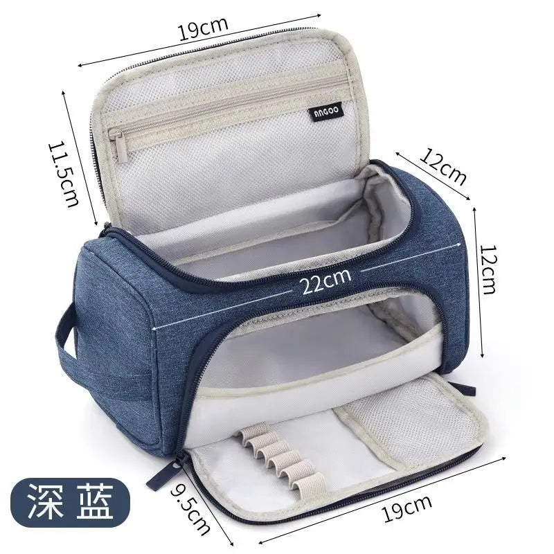 Large Capacity Multifunctional Pencil Case Double Layer Large Capacity Pencil Bag Cute Back to School Stationery Supplies New