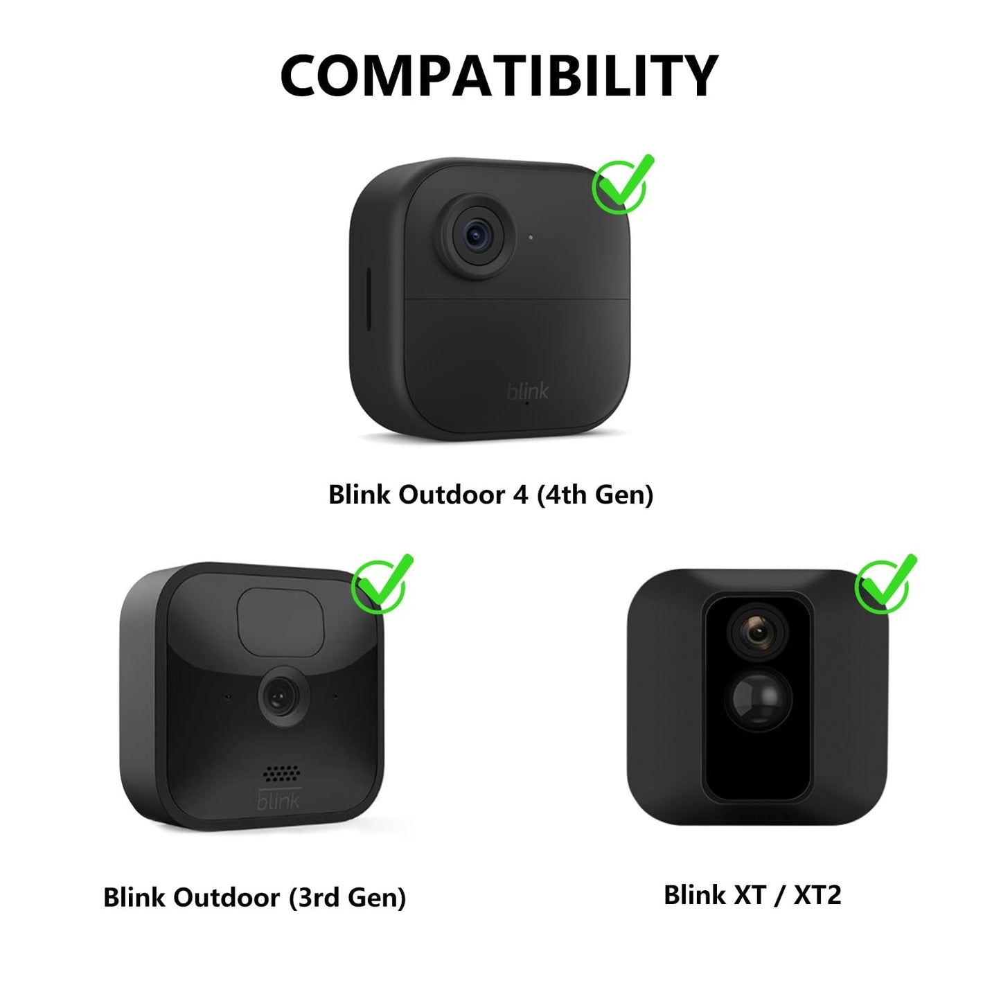 Alertcam Gutter Mount for Blink Outdoor 4 (4Th Gen)/(3Rd Gen) & Blink