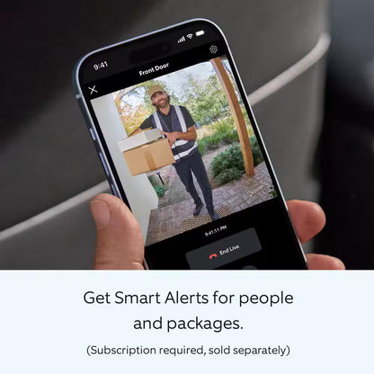Starter Set with Battery Doorbell and Indoor Cam