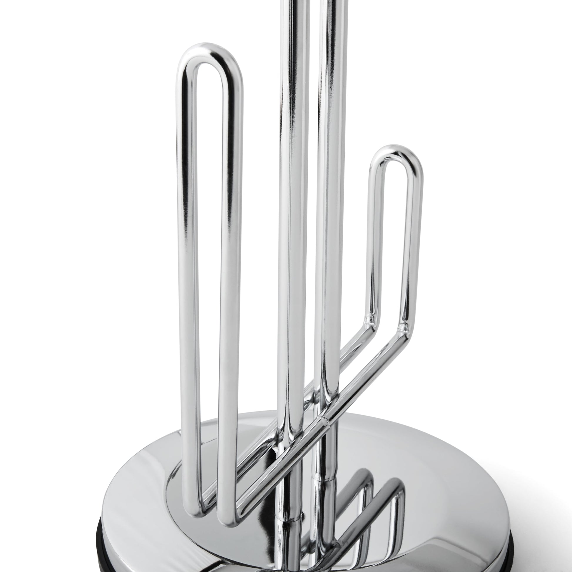 (2 Pack)  Paper Towel Holder with Non-Slip Base, 13.7 Inch, Chrome