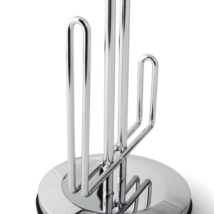 (2 Pack)  Paper Towel Holder with Non-Slip Base, 13.7 Inch, Chrome