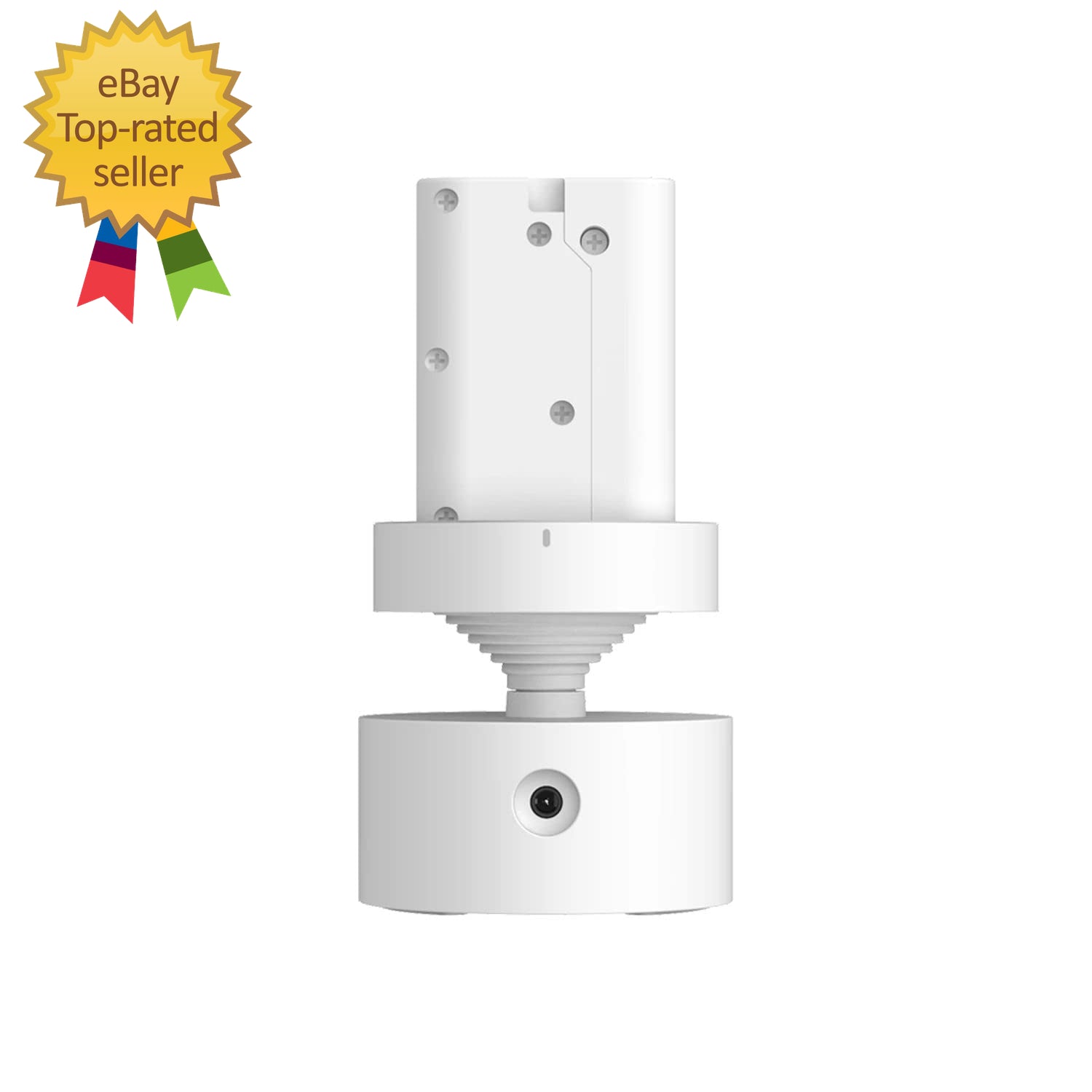 Indoor/Outdoor Pan-Tilt Mount for Outdoor Cam (Stick up Cam) Plug-In, White (Pow