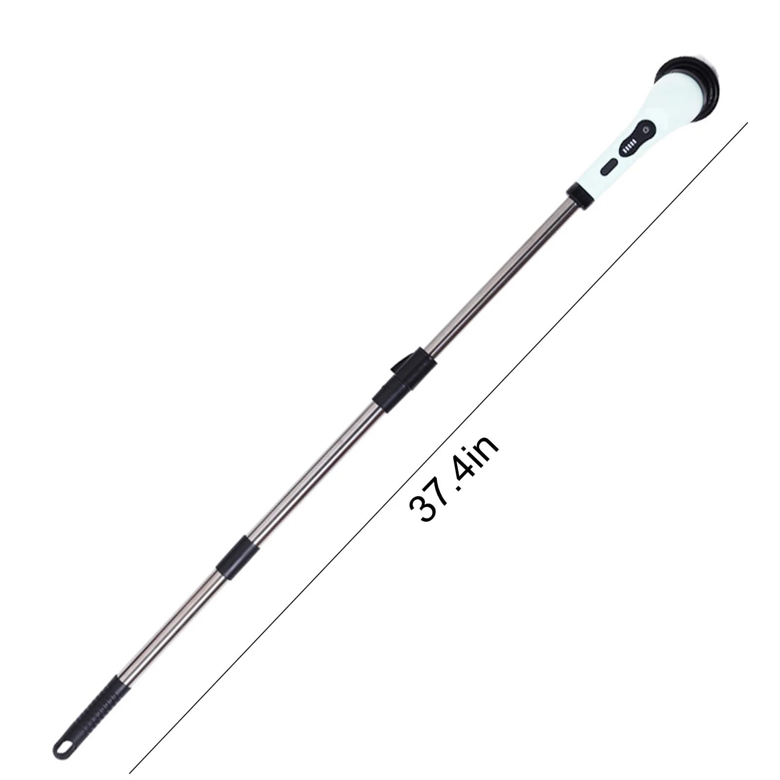 Electric Spin Scrubber, Cordless Bath Tub Power Scrubber with Long Handle & 6 Replaceable Heads, Detachable as Short Handle, Shower Cleaning Brush Household Tools for Bathroom & Tile Floor