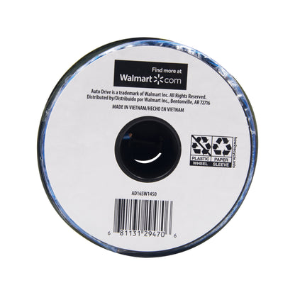 (2 Pack)  Car Stereo Speaker Wire, 14 American Wire Aauge, 50Ft, Transparent Blue, Normal Condition