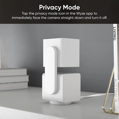 Cam Pan V3 Indoor/Outdoor Wired Security Camera with Pan/Tilt/Zoom (2 Pack) - White