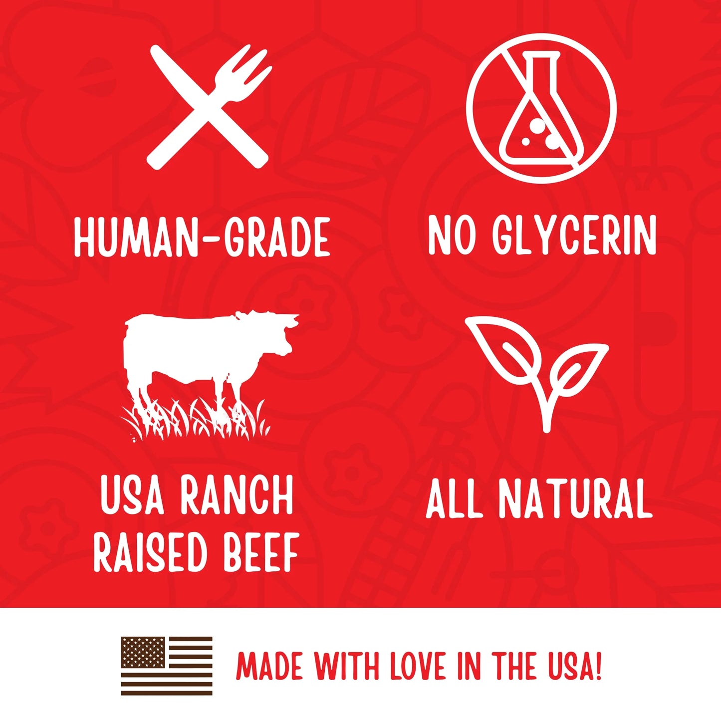 Natural Essentials Beef Sticks Dog Treats, 22Oz