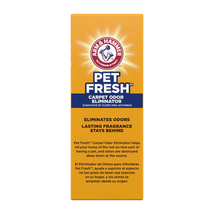 (3 Pack)  Pet Fresh Odor Eliminating Deodorizing Carpet Powder, Pet Fresh, 30 Oz