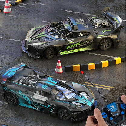 Super RC Sports Car High Speed Remote Control Mini Scale Model Vehicle Electric Drift Racing Car Gift for Kids Back to School
