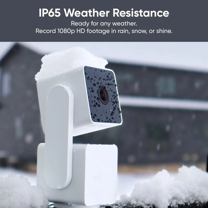 Cam Pan V3 Indoor/Outdoor Wired Security Camera with Pan/Tilt/Zoom - White