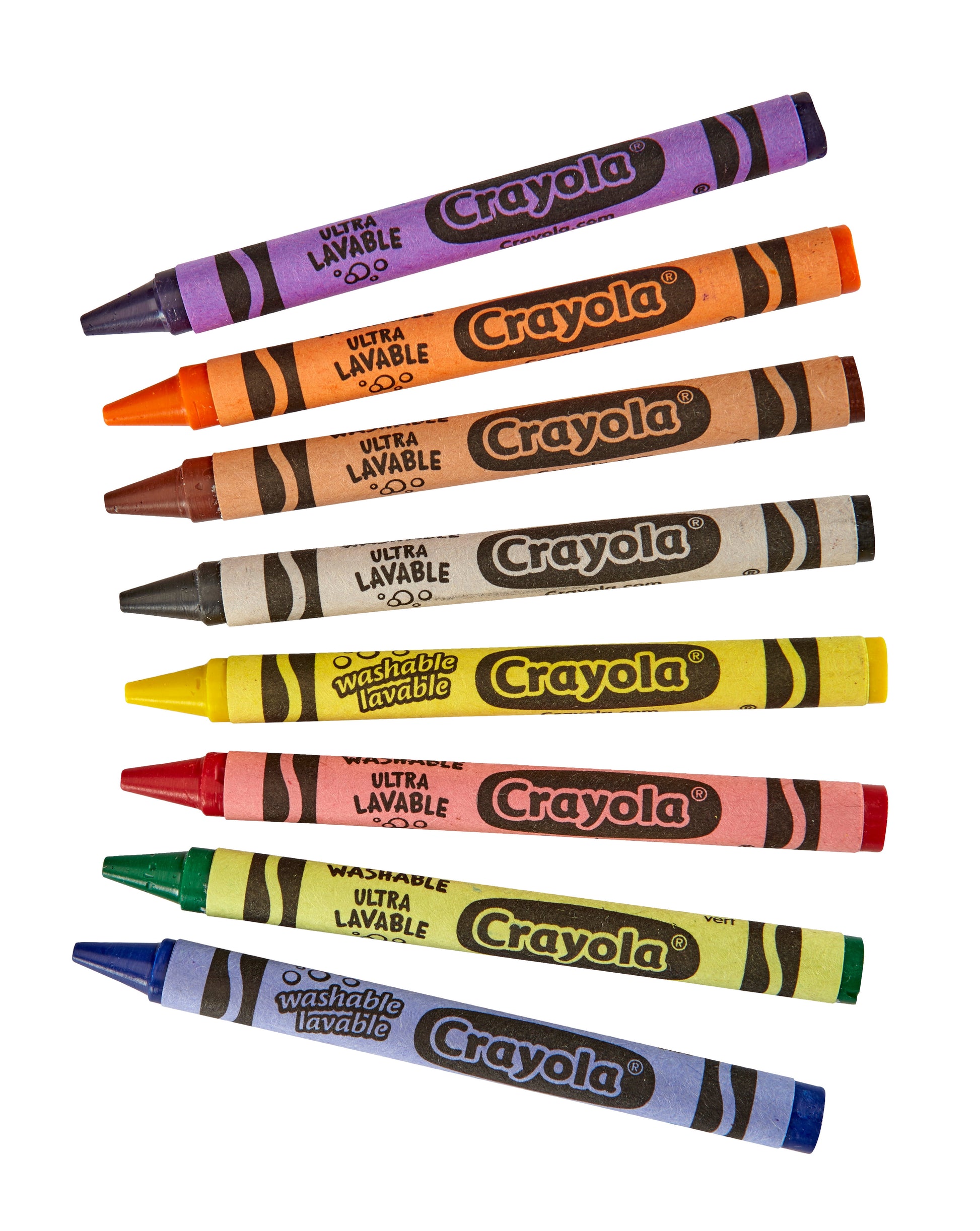 Ultra-Clean Washable Crayons, 24 Ct, School Supplies for Kids, Classroom Must Haves for Teachers, Gifts, Ages 3+