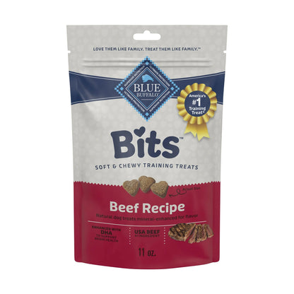 Bits Soft Dog Treats for Training, Enhanced with DHA, 11-Oz. Bag