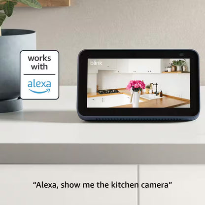 Mini Indoor Wired 1080P Wi-Fi Security Camera in White