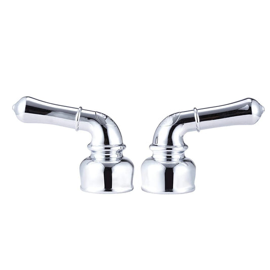 Classical Lever Handles - Plated Plastic - Chrome Polished