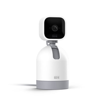 2022 Blink Mini 1 - Pan-Tilt Mount Rotating Indoor Plug-In Security Cam