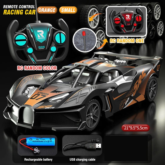 Super RC Sports Car High Speed Remote Control Mini Scale Model Vehicle Electric Drift Racing Car Gift for Kids Back to School