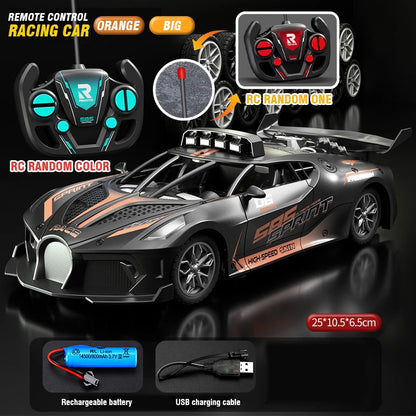 Super RC Sports Car High Speed Remote Control Mini Scale Model Vehicle Electric Drift Racing Car Gift for Kids Back to School